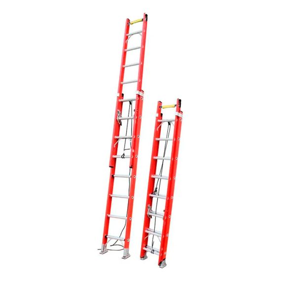 Escalera Dieléctrica Gloss 14 Esc. Extensible Apoya Poste
