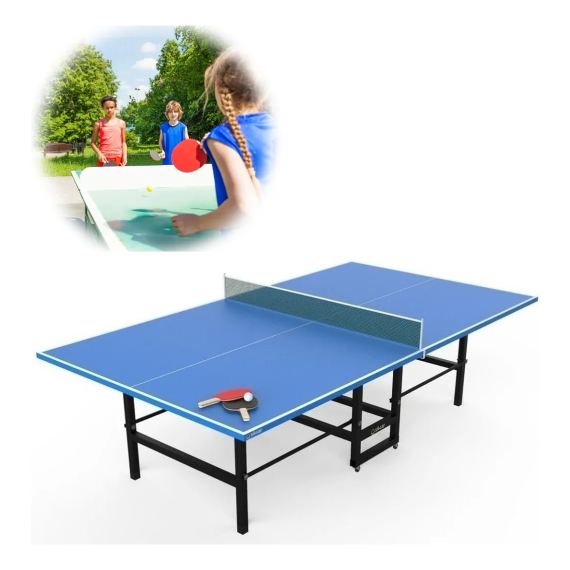 Mesa Ping Pong Plegable 30mm Conviértela en Frontón