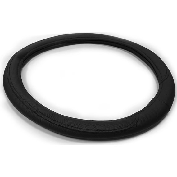 Cubre Volante De Cuero Negro Con Detalles Talle 36