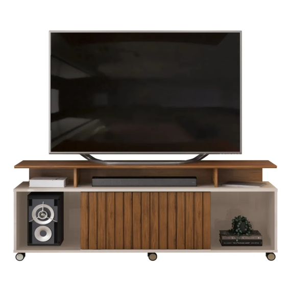 Rack Tv Led Tomy Hasta 60'' Pulgadas Ideal Living Dormitorio