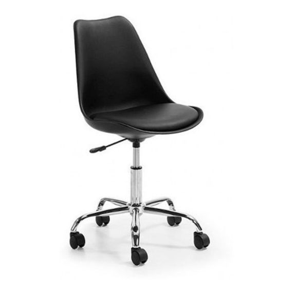 Silla De Oficina Tulip Con Ruedas 47x56x43 Hasta 52cm X 4 U.