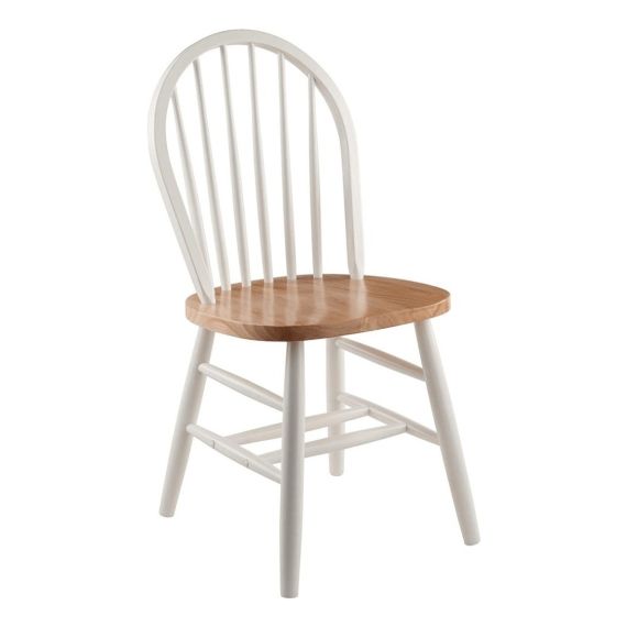 Silla Windsor De Madera Curva De 44x40x46 Cm