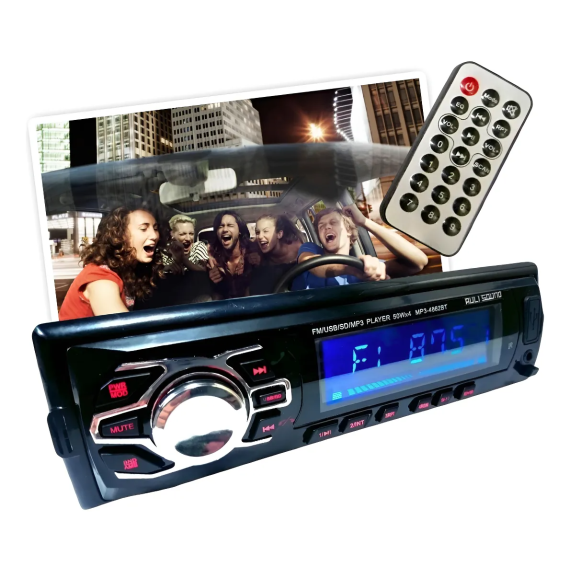 Estéreo Auli Sound USB FM Bluetooth Con Control