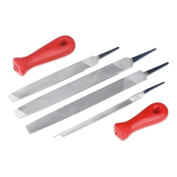 Kit de Limas Tactix 6 Pzs Bastardas con Mango Ergonómico