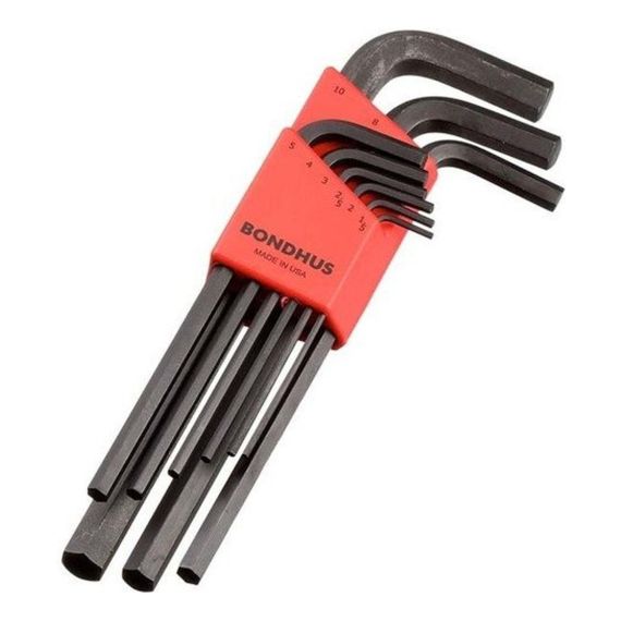 Set Juego Llaves Allen 9 Piezas 1.5 - 10mm Bondhus 10999 Usa