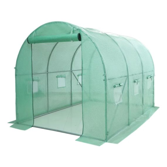 Invernadero 3×2×2m Con Malla Pe 180 G/m2estructura Reforzada