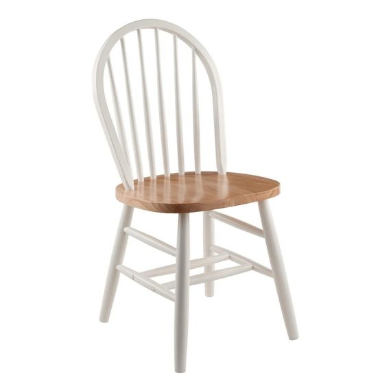 Silla Windsor De Madera Curva De 44x40x46 Cm X 4 Unidades