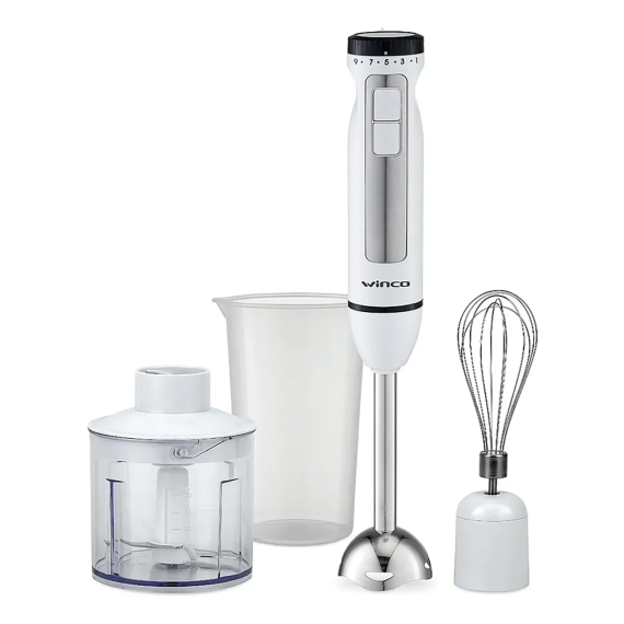 Licuadora De Mano Winco 1000w Acero Inoxidable W1012