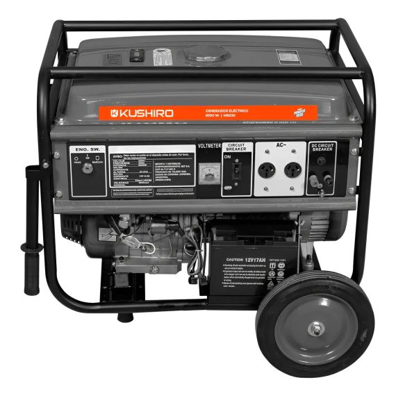 Generador Kushiro M6000 6000w 220v 15hp Eléctrico