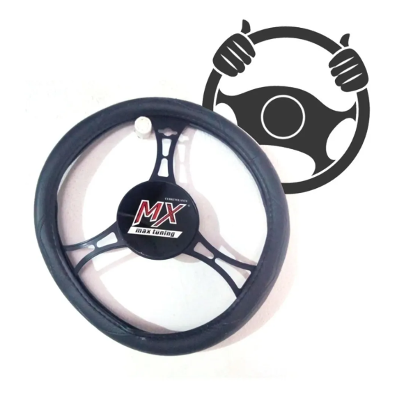 Cubre Volante Cuero Para Vehículos Díametro 50 Cm Auli Tools
