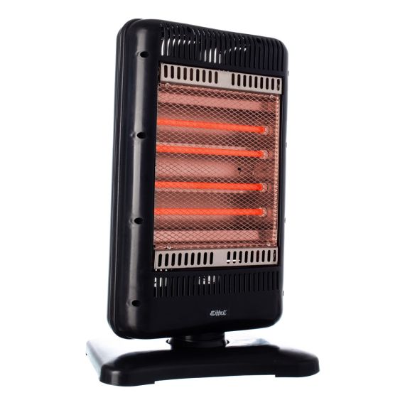 Estufa Infrarroja 4 Velas 1600w Bajo Consumo Giratoria