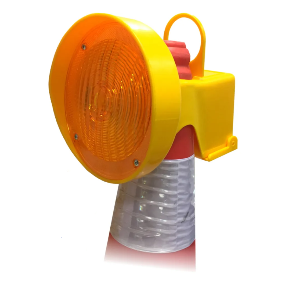 Baliza Intermitente Para Conos Encendido Solar