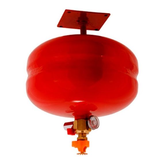 Estación Colgante Esférica 10kg Polvo Abc C/ Válvula Melisam