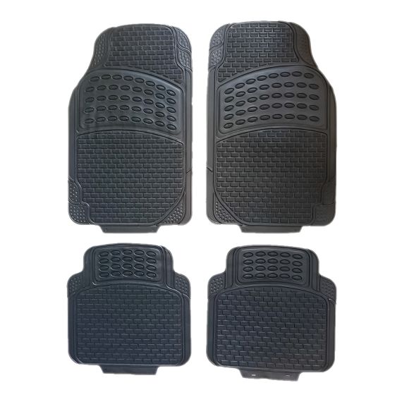 Cubre Alfombras Pvc X4 Antideslizante Auto/camioneta