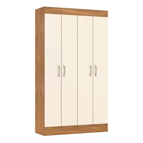 Armario Placard Formosa 4 Puertas 6 Estantes 174 Cm X 99 Cm