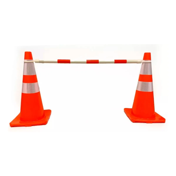 Barra Extensible Delimitadora Multiuso - Seguridad Vehicular