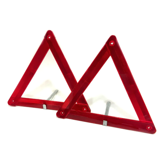 Baliza Triangular De Seguridad Lumiere Se. X 2