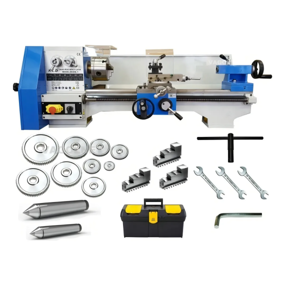 Torno Mecánico KLD 550mm 560W 175-1820rpm 220mm