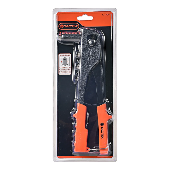 Remachadora Tactix 4 Bocas Manual Profesional