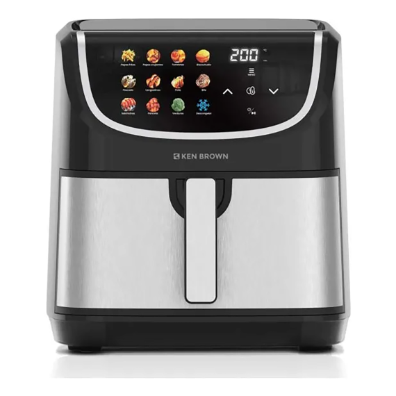 Freidora De Aire 9 Lt Digital Color Touch 12 Prog Kbaf-9000