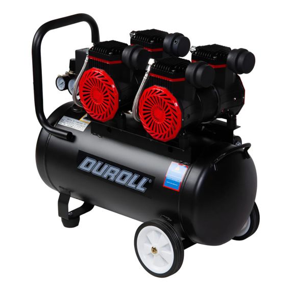 Compresor 50l Oil Less 2×1680w 220v 356 L/min Pro