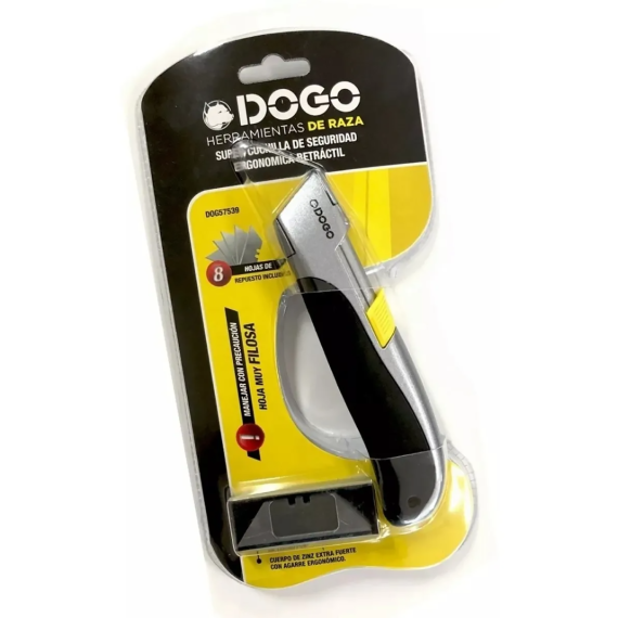 Cuchilla Cutter Dogo Seguridad 8 Hojas Repuesto