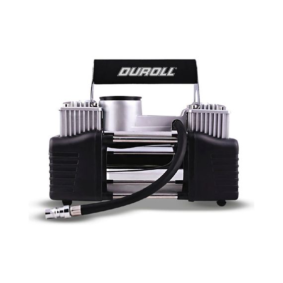 Mini Compresor De Aire P/ Automóvil 12v 150psi Doble Pistón