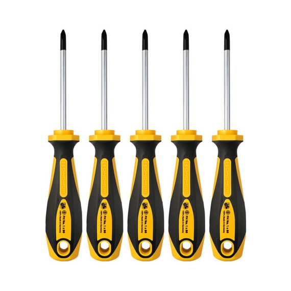 Juego De Destornilladores Phillips 5 Piezas Bondhus