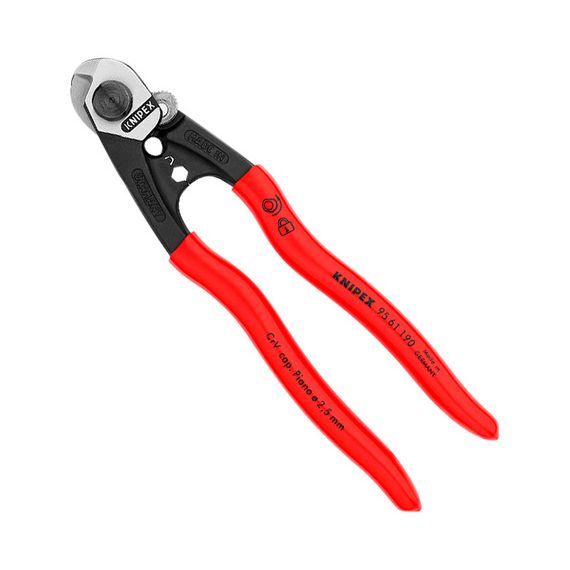 Alicate Cortacable Trenzado Knipex Ø5mm-190mm 95 61 190