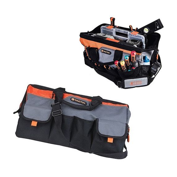 Bolso Porta Herramientas 50.7x29.4x30.5 Cm Naranja/negro