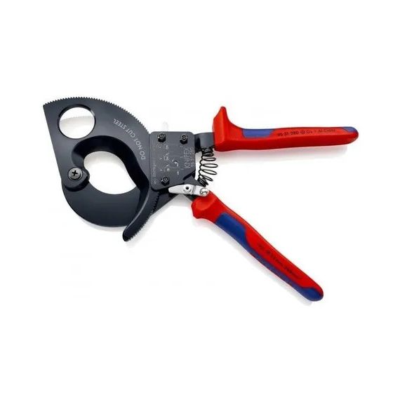 Corte Cable Chicharra 11´´ 9531280 Knipex No Corta Acero Color Rojo