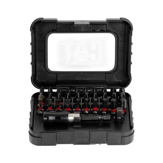 Juego Set Puntas Para Atornillador Cat Estuche 32 Piezas