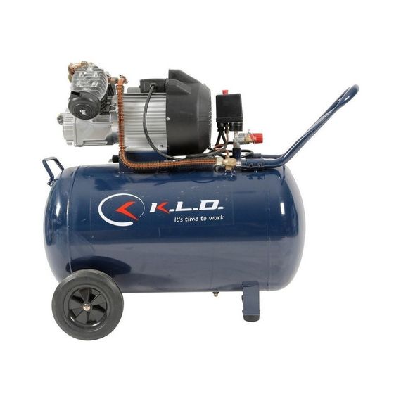Compresor De Aire 100 Litros 4hp 2pistones 220v Kld Aceite