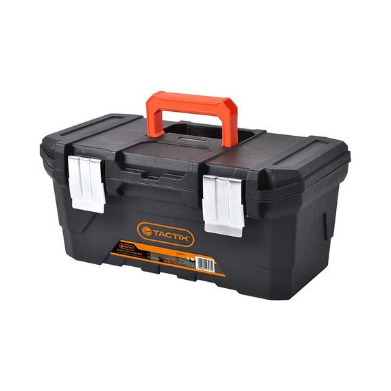 Caja De Herramientas Tactix Broche Metalico 16 40x22x19 Cm