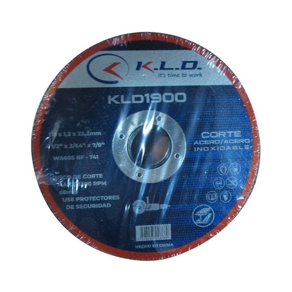 Set 50 Discos De Corte Amoladora 115 Mm 4 1/2 Pulgadas Kld