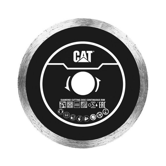 Disco Diamantado Continuo Amoladora 115mm Cat Porcelanato
