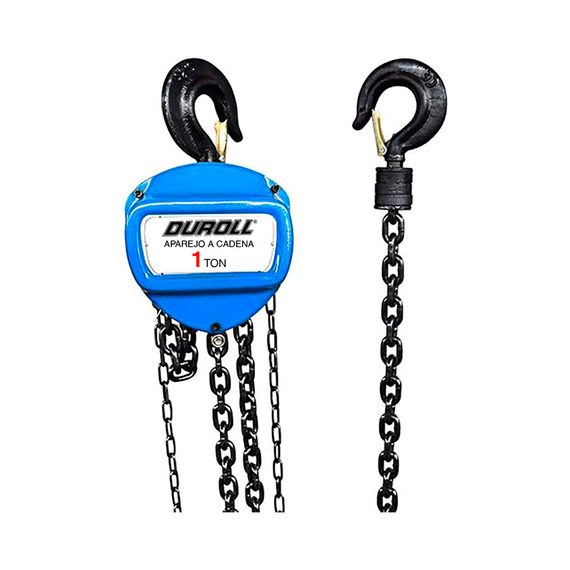 Aparejo Manual A Cadena 1 Tn X 3 Mts