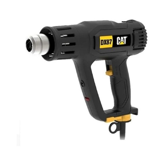 Pistola De Calor Cat Dx87 2000w Display Digital 5 Boquillas