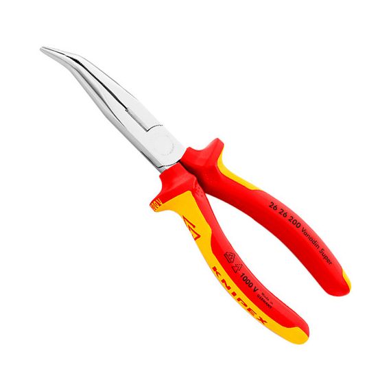 Pinza Knipex Punta Curva 1000v 200mm