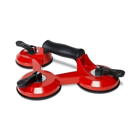 Ventosa Triple Vidrio Rubi Porcelanato Hasta 100 Kg