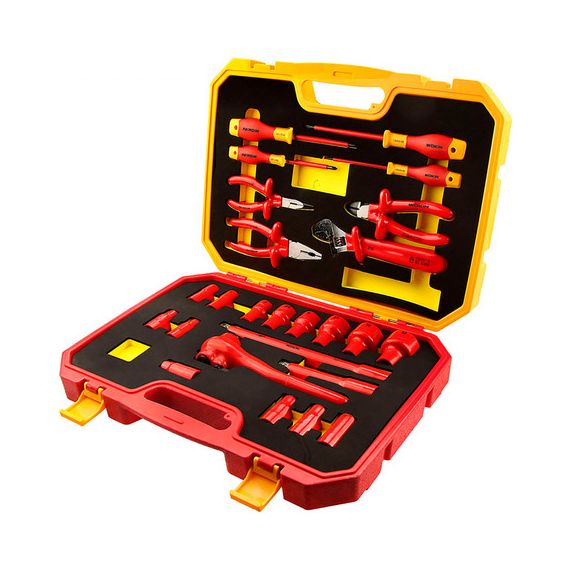 Juego De Herramientas De Mano Aislado 1000v 25 Pcs