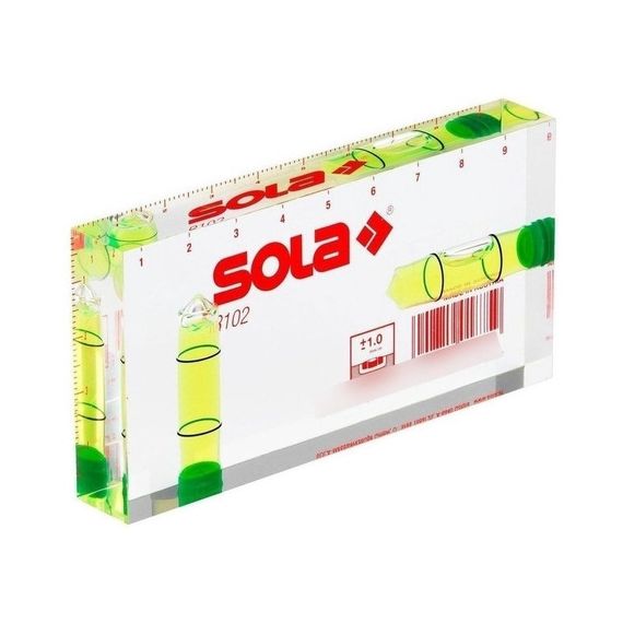 Nivel 10cm Sola R102 De Acrílico Con Burbuja