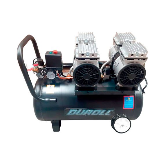 Compresor 50l/2 X 550w Alta Recuperación Oil Free