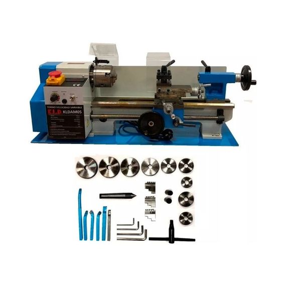 Torno Mecánico Paralelo Kld 300 Mm Avance Automático
