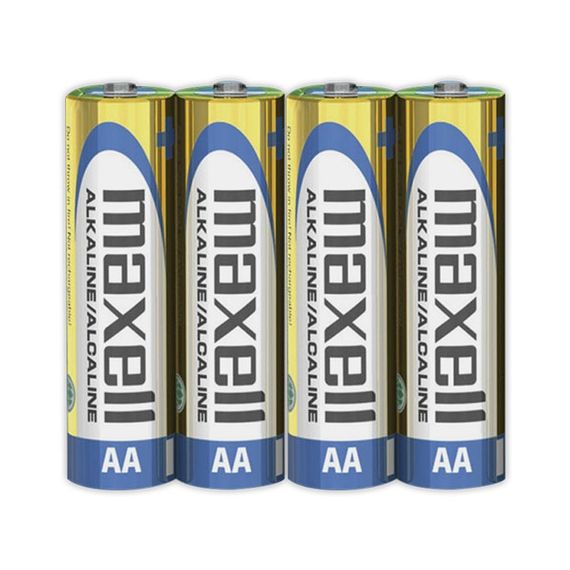 Pila Alcalina Aa Común Lr6 Pack X 4 Unidades De 1,5 V Maxell
