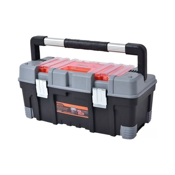 Caja De Herramientas Tactix Bandeja Desmontable 58x30x27 cm