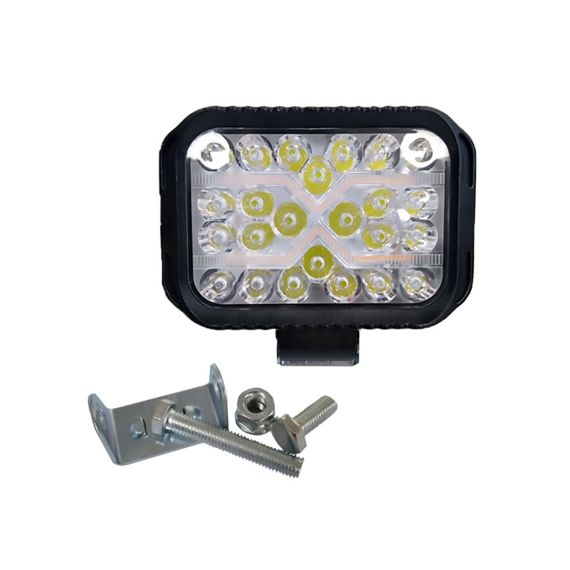 Faro Proyector Led Para Auto Con Carcasa De Aluminio 37w
