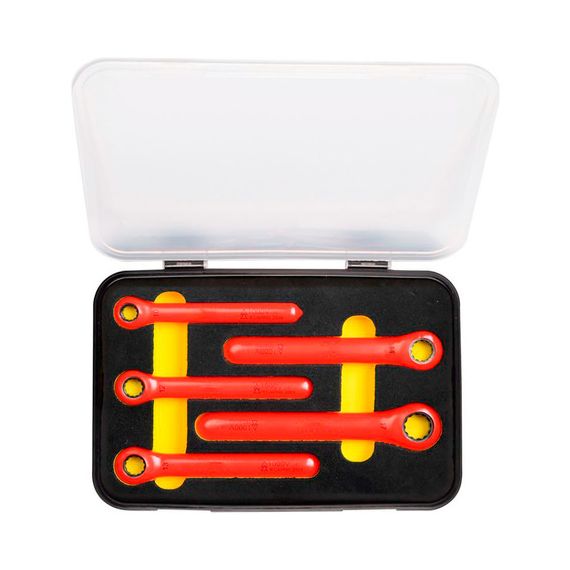 Conjunto De Llave Engranaje Aislado 1000v 5 Unidades
