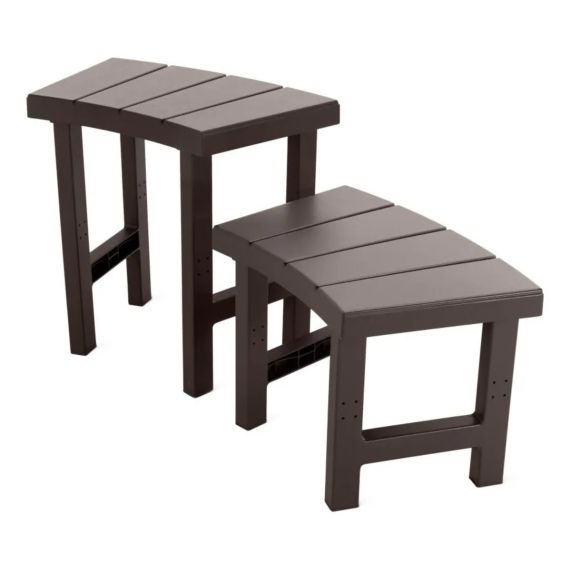 Asiento Intex Spa Banco Set 2 Piezas 42cm Alto