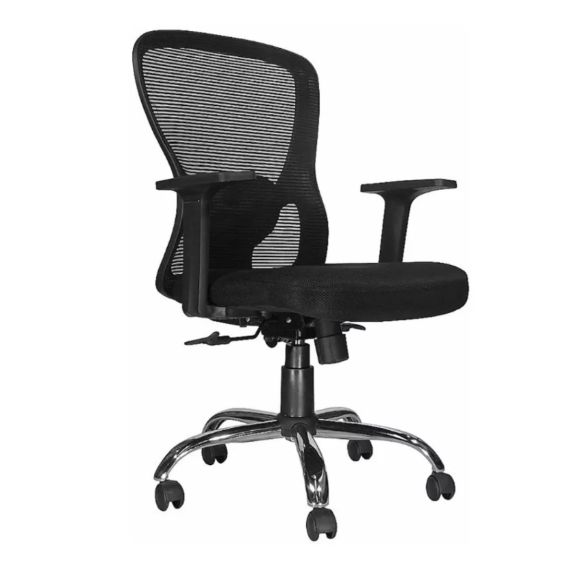 Silla De Escritorio Soporte Lumbar Parma Chrome
